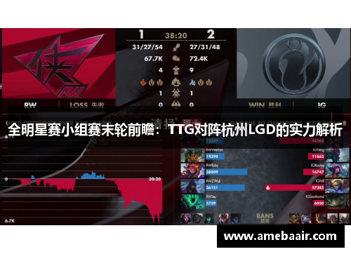 全明星赛小组赛末轮前瞻：TTG对阵杭州LGD的实力解析